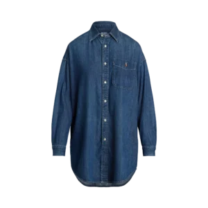 Oversize Fit Denim Shirt